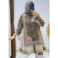 New Collection Elliora Shirt vol 34 By HMF Luxury