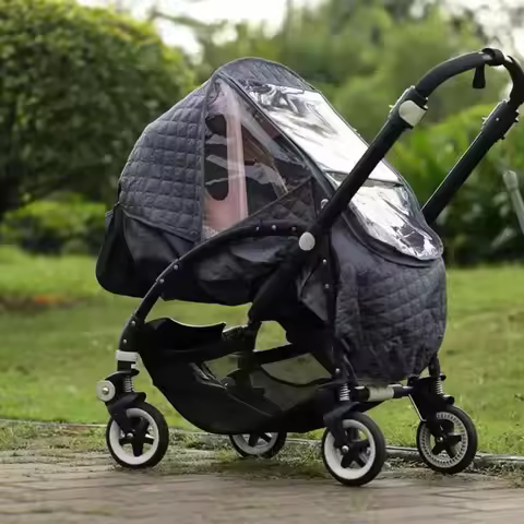 Baby Stroller Accessories Windproof warm Rain Cover Waterproof EVA Cover Compatible with Bugaboo Bee