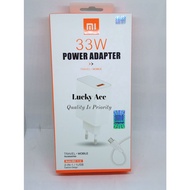 Xiaomi Turbo Charger 33 WATT Watt Type C Fast Charging Xiaomi Turbo Charger Xiaomi 33 Watt Type C Fa