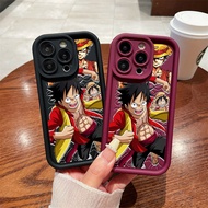 Luffy Case For Huawei Y7A Y9 2019 Y9 Prime 2019 Y9S Trendy Brand Cover Soft Matte Anime Cartoon One 