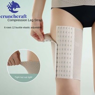 CRUNCHCRAFT​ Slimming Shapewear, With Buckle Arms Leg Shaper Sleeves Compression Legs Shaper, Leg Ci