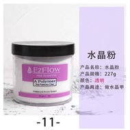 EzFlow Nail Crystal Powder Extension Imported Transparent Color 3D Carved Pollen Crystal Liquid Stic