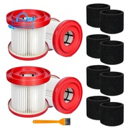 Cordless  Vacuum Cleaner Accessories-49-90-1900 HEPA Filter 4 Piece SET for  0780-20 0880-20 Models