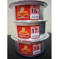 Periuk cap kucing merah set 3, 5, 6beradik (grand B)periuk steel😁Periuk Aluminium🙄periuk tin🥰periuk🙄