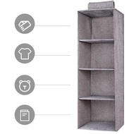 JKMLLCM GMZY Hanging Fabric Wardrobe Shelf Closet Wardrobe Storage Box - GM4