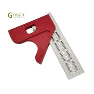 Scalable  Ruler Triangle Angle Ruler Woodworking Measure Tool Adjustable  Ruler Triangle Protractor