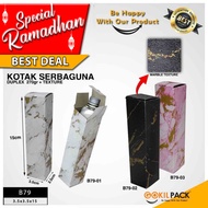 Gift Box Perfume Packaging Box Cheap Box B79 - B79-01WHITE