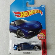Hot Wheels 95 Mazda RX7 RX-7. Card Then And Now Series In 2015.