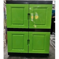 DIY Plastic Cabinet/D.I.Y. Storage Cabinet 2 Tiers/Drawer/Storage box/Laci/Almari Dapur/Rak pinggan/