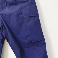 UNIQLO 休閒 卡其 工作褲 寬版 降落傘 錐形褲 長褲 褲子 工裝 大口袋 多口袋 鬆緊 抽繩 束繩 伸縮 綁帶 調節 素面 男版 紫色 S 321-470935 PNT-M TP0_2505 