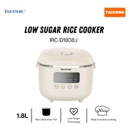 Isonic Digital Low Sugar Rice Cooker 1.8L IRC-D1808J