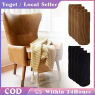 24pcs Knitted Chair Leg Sock / Double-Layer Wear-Resistant Silent Chair Leg Sock Protector / Table L