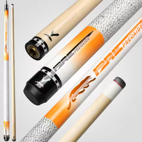 PREOAIDR 3142 P-9 Maple Pool Cue Shaft 13mm Tip Irish Line Low Deflection Pool Stick with Uni-lock J