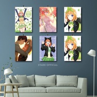 JUMBO ANIME ROOM DISPLAY YOTSUBA NAKANO CUTE GOTOUBUN 20X30 TVI6C/N8MFU LARGE ROOM DECORATION/ ANIME
