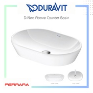 Duravit D-Neo Above Counter Basin 237260 0070