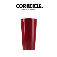 Corkcicle Water Bottle 16 oz (475 ml) Tumbler | Red Cherry Bomb Keeps Cold 9hrs Portable Glass