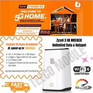 UMOBILE 5G HOME BROADBAND (ZYXEL 3 UK NR5103E)