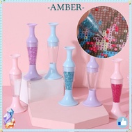 AMBER1 Point Drill Pen Embroidery Cross  Sewing Accessories Crystal 5D Diamond Painting