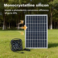 Hot Sale Solar Panel Portable Solar Chicken Nest Ventilation Fan 10W Solar Fan Panel Exhaust