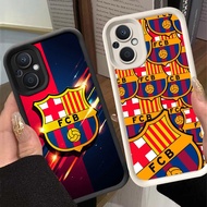 G-31 Barcelona Casing for OPPO Reno 7Z 8 8Z 7 Lite 5G Black and white