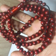 MERAH BigSal3%- 8Mm Sea Root Prayer Beads Red Sea Yuser Prayer Beads