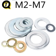 8.8 Grade Flat Washer Round Extra Thick Metal Screws (Ready Stock M2M3M4M5M6M7) Washer Iron Galvaniz
