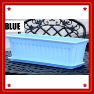 Pasu Bunga Panjang Murah Pasu Besar Pasu Panjang Pasu Plastik Long Flower Pot Plastic Long Planters 