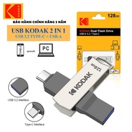USB KODAK K273 USB Type-C, USB Type A 32GB I 64GB I 128GB (USB 3.2 standard) (genuine product)