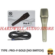 Hardwell Pro 9 Original Wired Microphone Hardwell Wired Microphone