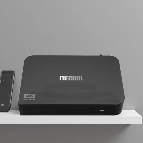 MECOOL DVB T2 Android TV Box KT2 with Android 11 Google Netflix Certified ATV 100M 2+32G S905Y4 WIFI