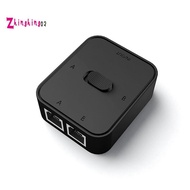 2 Port RJ45 LAN CAT6 Network Switch  1000Mbps 2 in 1 Out/1 in 2 Out Internal External Network Switch