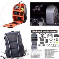 DJI AIR2S (現貨)DSLR camera /Drone Backpack高貴型格專業相機背囊 間隔自由組合 配防雨罩 DJI FPV 專用雙肩多功能防水收納包免受碰撞可放其他空拍機 Mini