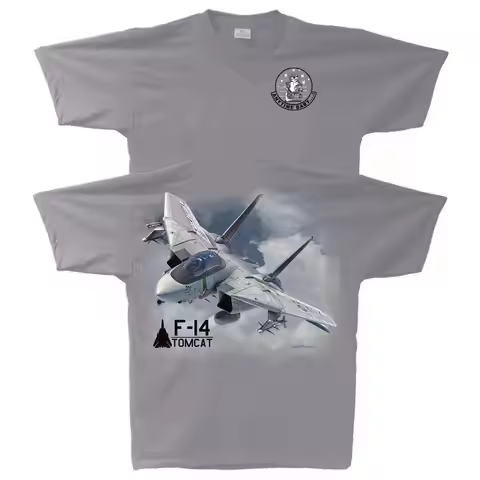 F-14 Tomcat Men T-shirt Short Sleeve Casual 100% Cotton Mens T Shirts