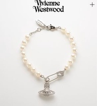 日本代購 全新Vivienne Westwood 珍珠手鏈LUCRECE PEARL