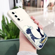 Blue Whale Phone Case For Huawei P40 P30 P20 Pro Lite P50 Pro Fashion Creative Design