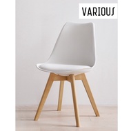 VARIOUS EAMES CHAIR WITH PU SEAT/dining chair/kerusi makan/cafeteria chair/designer chair/FURNITURE
