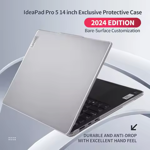 Matte Transparent Laptop Case For Lenovo 2024/2023 IdeaPad Pro 5 Protective Hard Shell 14IMH9/16IMH9
