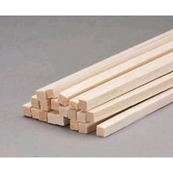 Damar wood fine wood stick wood model 1x1x50 cm