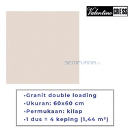 Granit cream ivory polos glossy double loading KW1 60x60 Valentino