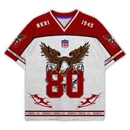 FHIRMAN.CO Dowear Shirt Baju Kaos Jersey Boxy Oversize Women Men Jumbo Baju Branded 777 MERDEKA