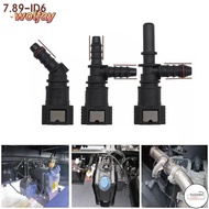 LF Hose Coupler, 7.89 ID6 PA12 Plastic  Line Hose, Durable Bundy Tee 45° Quick Release Connector