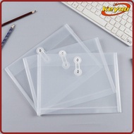 [KEYOO] File Bag, Waterproof Transparent File Folder, Thickened Plastic A5/A6 Document Folder Gift