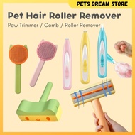Pet Hair comb paw trimmer Cat fur removal brush hair roller hair remover pet groom paw trimmer Shave