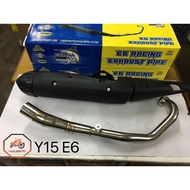 RACING EXHAUST PIPE ESPADA E6 32MM/35MM FOR YAMAHA Y15