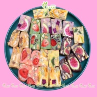 Kẹo sữa hạt Nougat Kẹo hạnh phúc 5 vị CleanFood