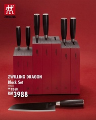 Zwilling Dragon 10pcs Knife Block