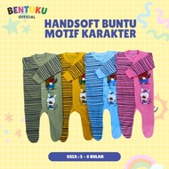 KATUN Baby Jumpsuit Without Hat Closed Leg Model Age 3-6 Months Cool Cotton Material Character Motif