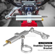 For Honda CT125 Hunter Cub Trail125 CT125 2020-2025 Motorcycle CNC Aluminum Steering Stabilize Dampe