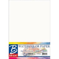 ✈ ⭐ ℗ 20 sheets Watercolor Paper 190gsm 10.5 x 15in