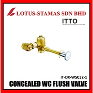 ITTO W5032 Concealed WC Flush Valve for Back to Wall Back Inlet Water Closet